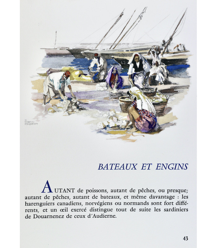 THOMAZI (Commandant) - La Pêche en mer - FOUQUERAY (Charles)