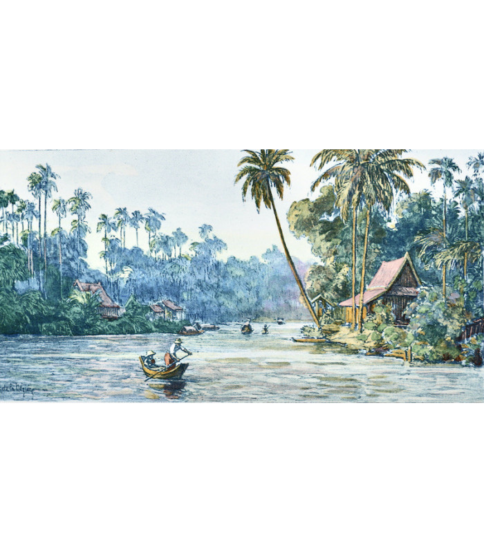 RIVIÈRE (Pierre-Louis) - Poh-Dèng. Scènes de la Vie siamoise - DE LA NÉZIÈRE (Joseph)