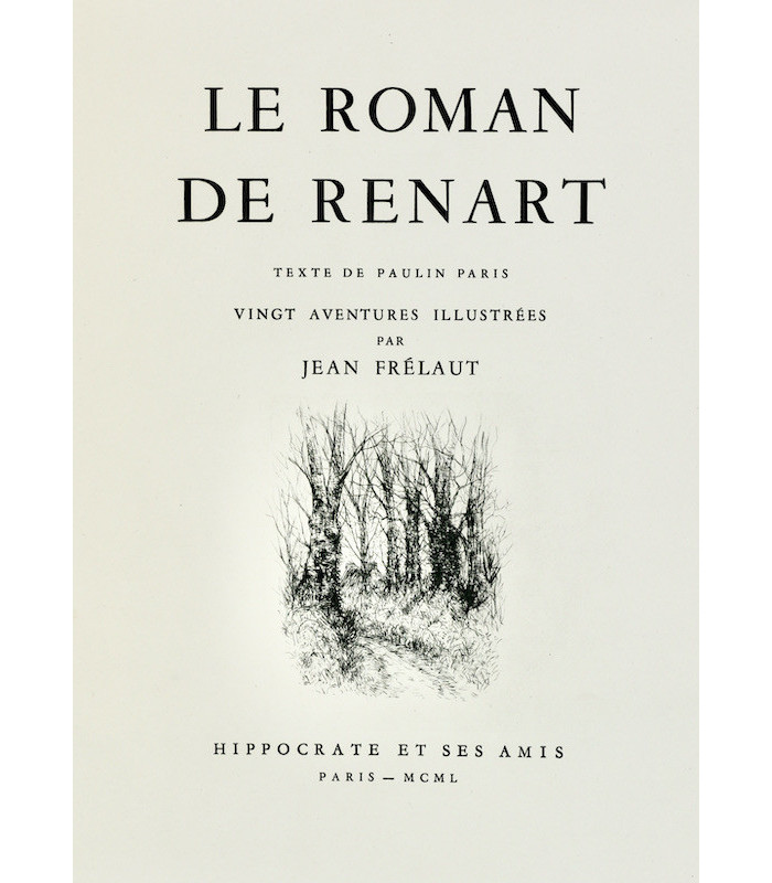 PAULIN - Le Roman de Renart - FRÉLAUT (Jean)