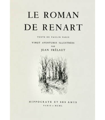 PAULIN - Le Roman de Renart - FRÉLAUT (Jean)
