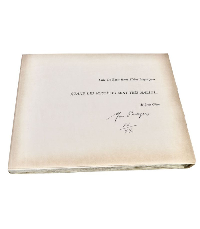 GIONO (Jean) - Quand les mystères sont très malins - BRAYER (Yves)