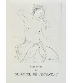 RONSARD (Pierre de) - Quelques sonnets - DUNOYER DE SEGONZAC (André)