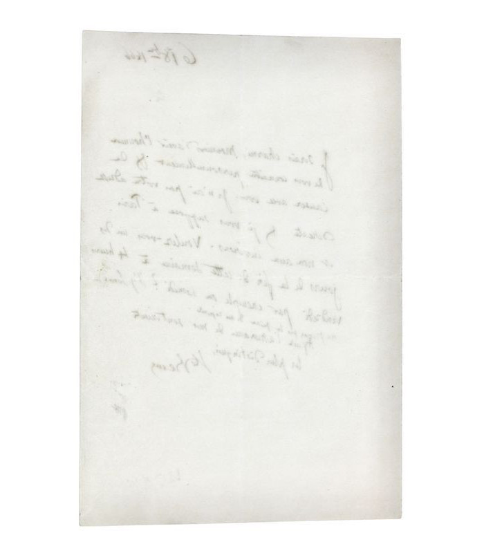 SAINTE-BEUVE (Charles-Augustin) - "Je serais charmé, d’avoir l’honneur de vous connaître personnellement et de causer avec vous"