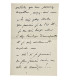 MASSENET (Jules) - "Je suis plus sombre que jamais je ne l’ai été… je me suis laissé aller à des tristes découragements"