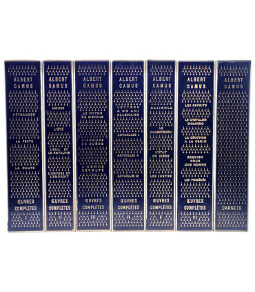 CAMUS (Albert) - Oeuvres complètes. Carnets - COLLECTIF