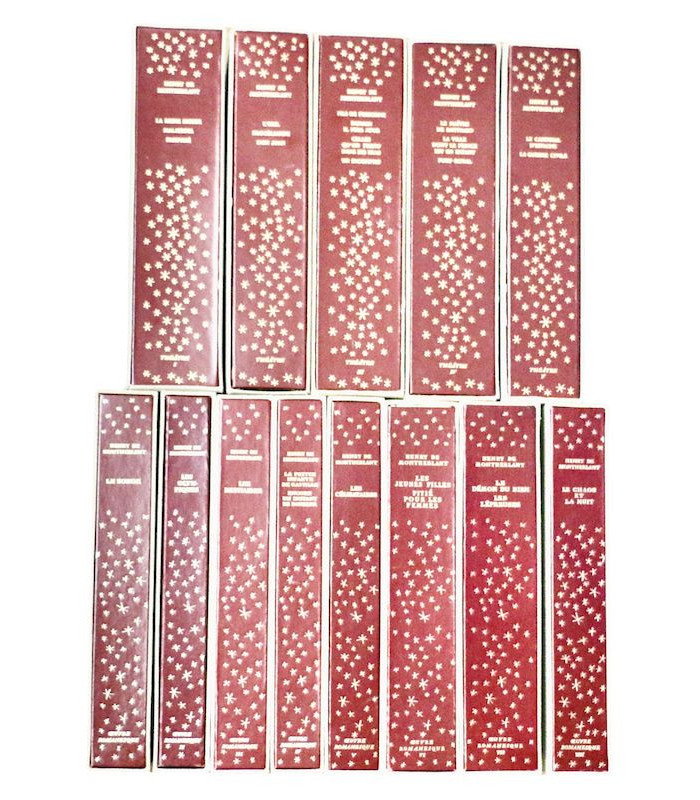 MONTHERLANT (Henry de) - Oeuvre romanesque. Théâtre - COLLECTIF