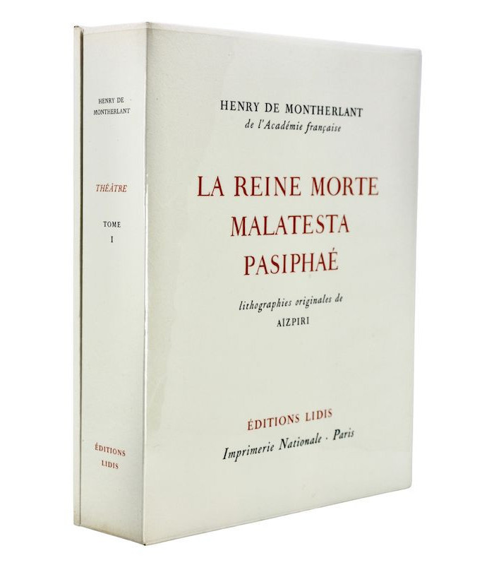 MONTHERLANT (Henry de) - Oeuvre romanesque. Théâtre - COLLECTIF