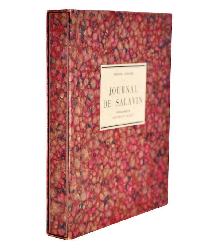 DUHAMEL (Georges) - Journal de Salavin - BERTHOLD MAHN