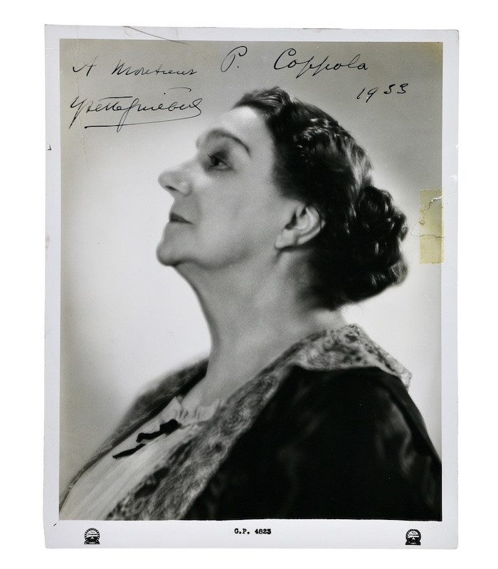 GUILBERT (Yvette) - Photographie originale dédicacée