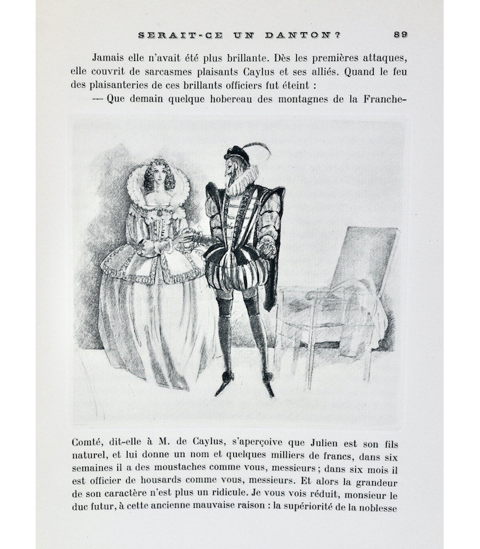 STENDHAL - Le Rouge et le Noir - SAUVAGE (Sylvain)