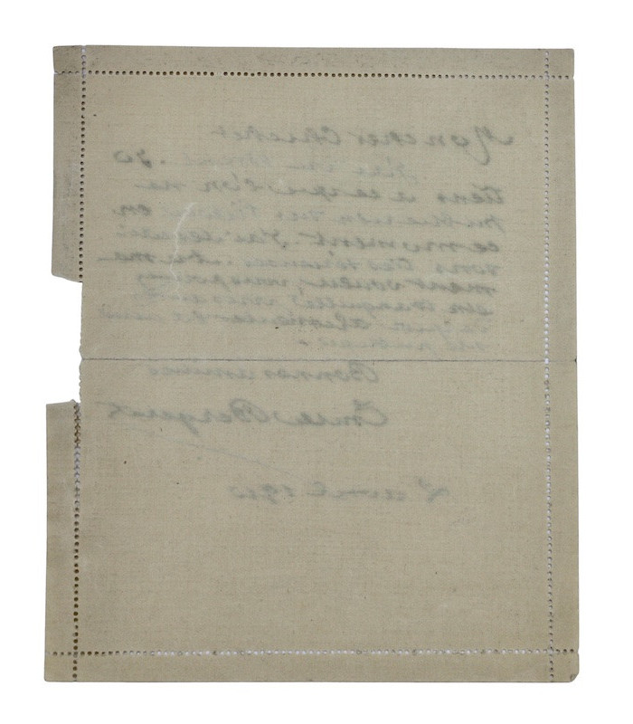 BERGERAT (Émile) - "Je tiens à ce que l’on ne publie rien sur Vidocq en ce moment. J’ai des raisons très sérieuses"