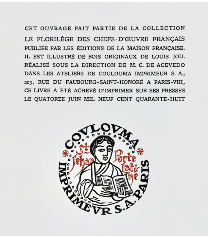 CHATEAUBRIAND (François-René de) - Atala - JOU (Louis)