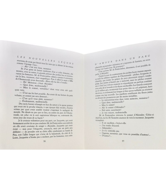 BOYLESVE (René) - Les Nouvelles Leçons d’Amour dans un Parc - BÉCAT (Paul-Émile)