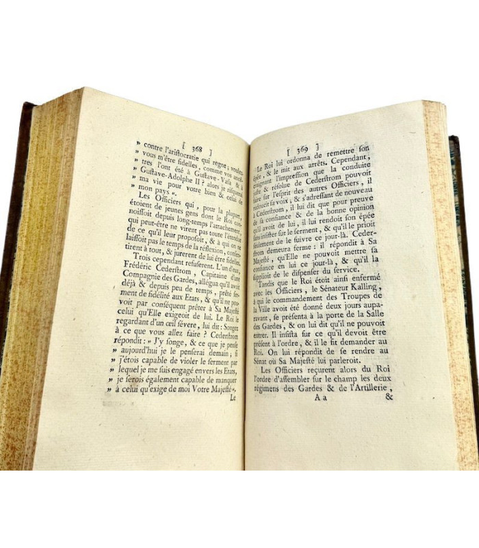 SHÉRIDAN (Charles-François) - Histoire de la dernière révolution de Suède