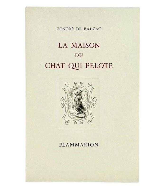 BALZAC (Honoré de) - La Maison du chat qui pelote - BOULLAIRE (Jacques)