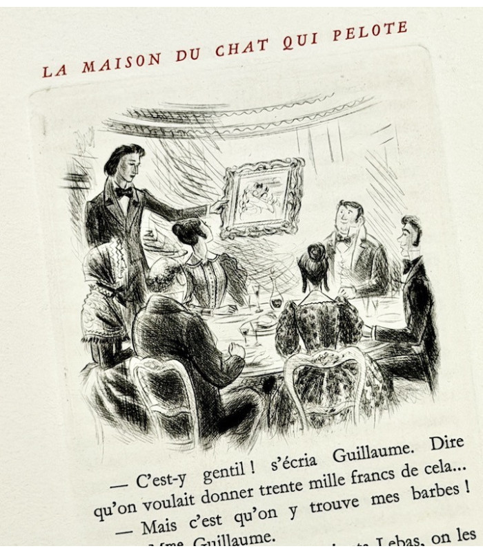 BALZAC (Honoré de) - La Maison du chat qui pelote - BOULLAIRE (Jacques)