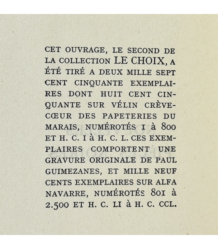 ANOUILH (Jean) - Nouvelles pièces noires - GUIMEZANES (Paul)