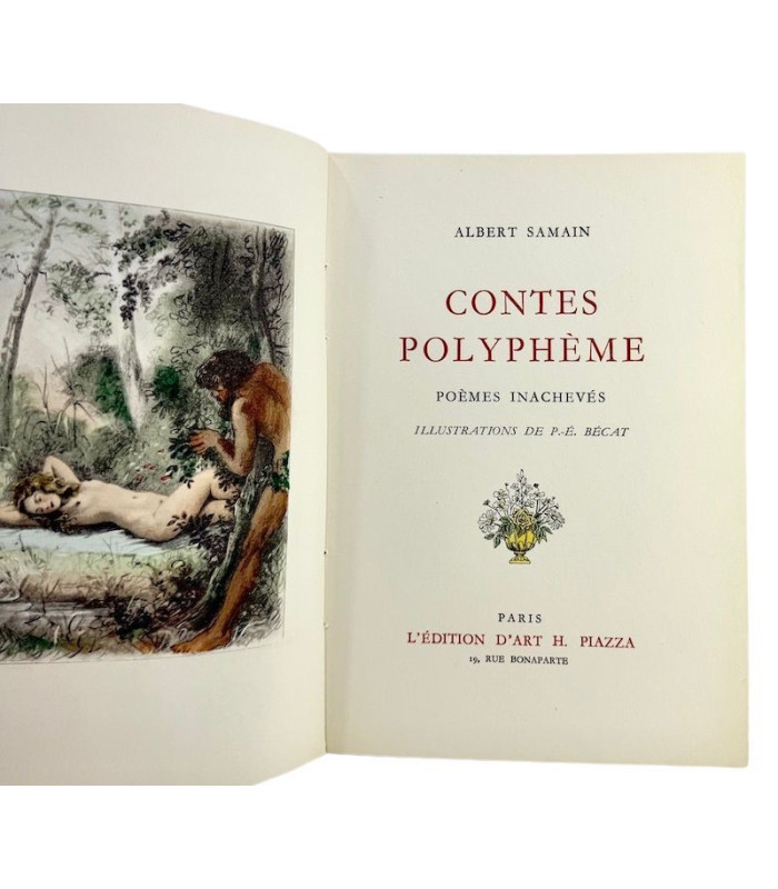 SAMAIN (Albert) - Oeuvres - BÉCAT (Paul-Émile)