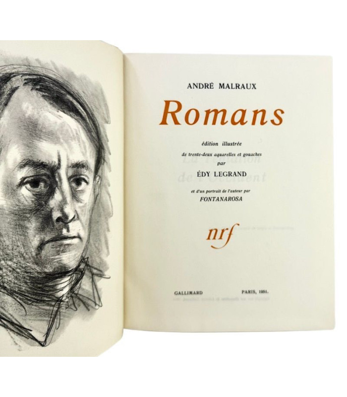 MALRAUX (André) - Romans - BONET (Paul)