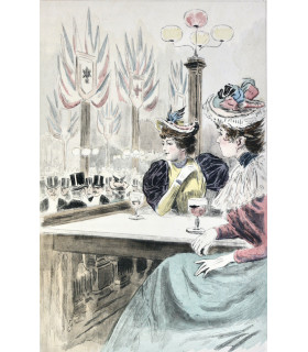 UZANNE (Octave) - La Femme à Paris. Nos Contemporaines - VIDAL (Pierre)