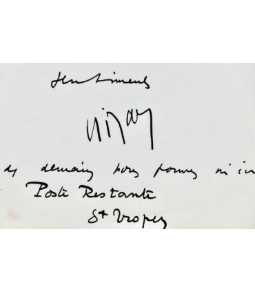 NIZAN (Paul) - "Je ferai volontiers l’article que vous me demandez"