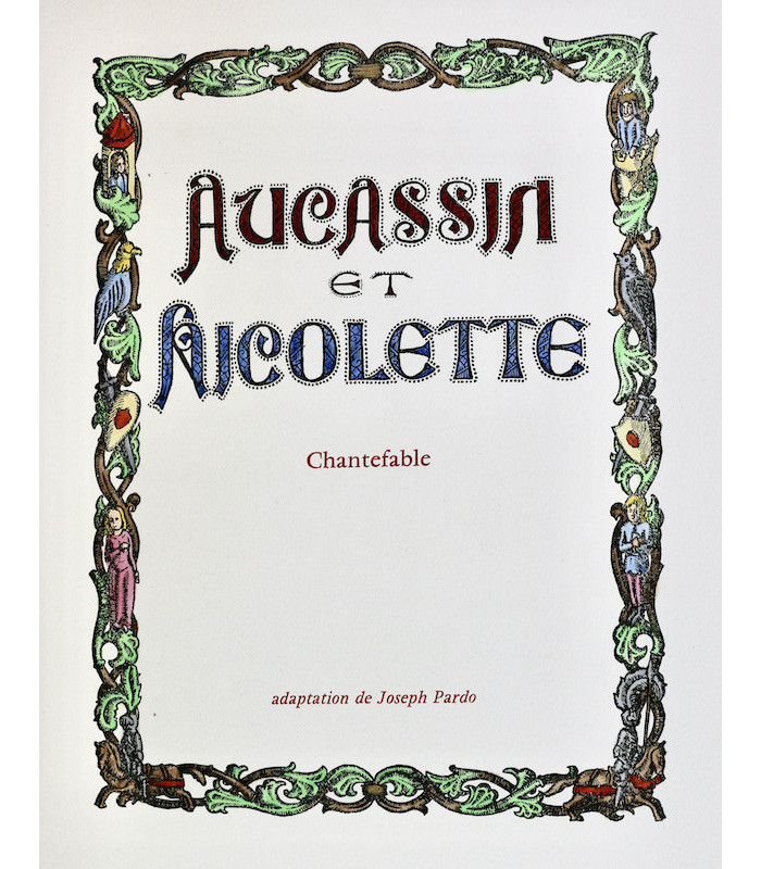 PARDO (Joseph) - Aucassin et Nicolette - BOUCHER (Lucy)
