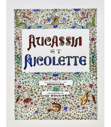 PARDO (Joseph) - Aucassin et Nicolette - BOUCHER (Lucy)