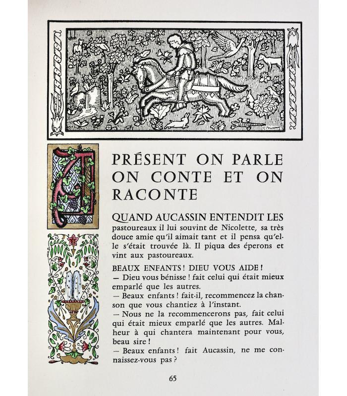 PARDO (Joseph) - Aucassin et Nicolette - BOUCHER (Lucy)