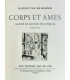 VAN DER MEERSCH (Maxence) - Corps et Ames - TIMAR (Emeric)
