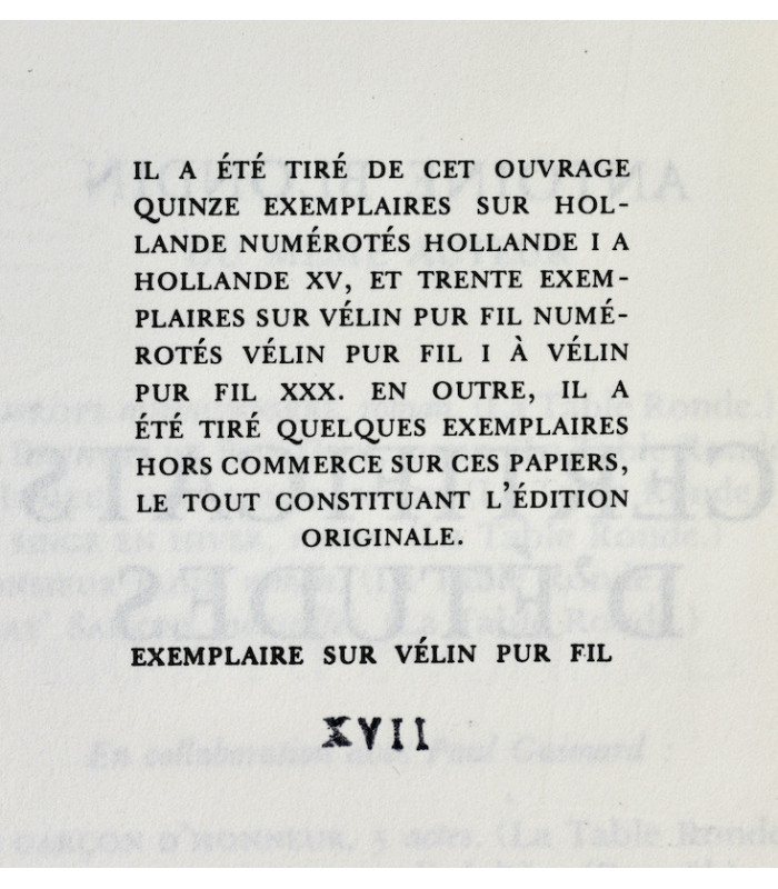 BLONDIN (Antoine) - Certificats d'études