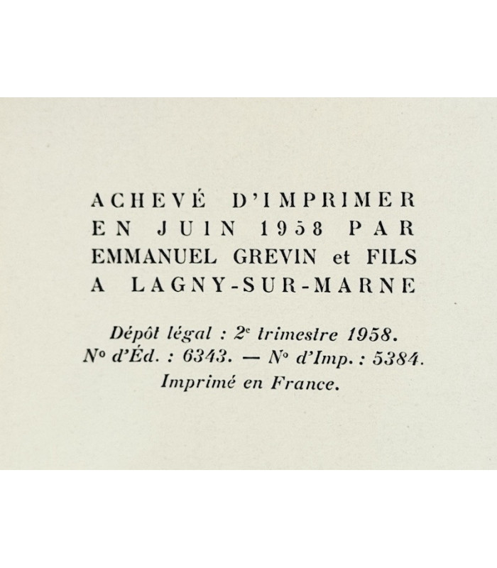 CAMUS (Albert) - Actuelles III, chronique algérienne 1939-1958 - PRASSINOS (Mario)