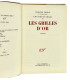 HÉRIAT (Philippe) - Les Grilles d’Or. Les Boussardel III - BONET (Paul)