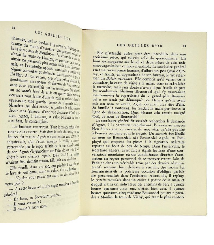 HÉRIAT (Philippe) - Les Grilles d’Or. Les Boussardel III - BONET (Paul)