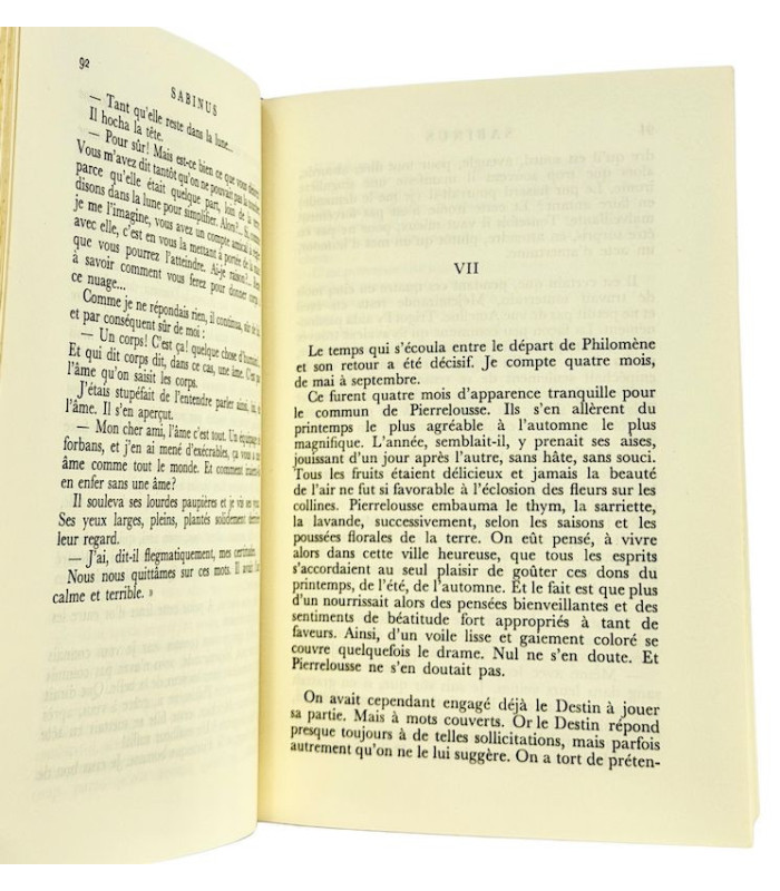 BOSCO (Henri) - Sabinus - BONET (Paul)