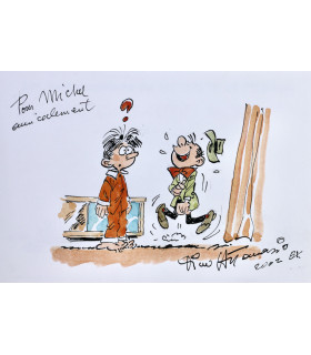ATTANASIO (Dino) - Les Mésaventures de Modeste et Pompon.  Et que ça saute, modeste !