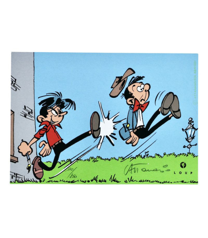 ATTANASIO (Dino) - Les Mésaventures de Modeste et Pompon.  Et que ça saute, modeste !