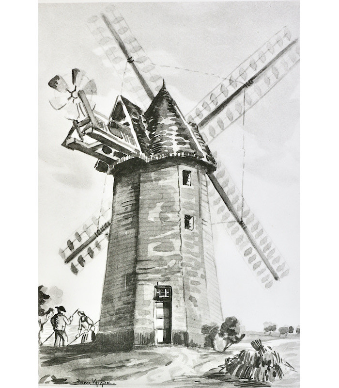 PICOT (Henry) - Vieux Moulins de France - VALADE (Pierre)