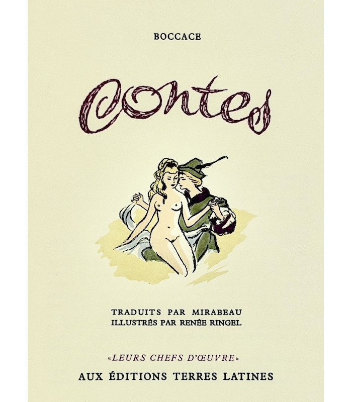 BOCCACE - Contes - RINGEL (Renée)