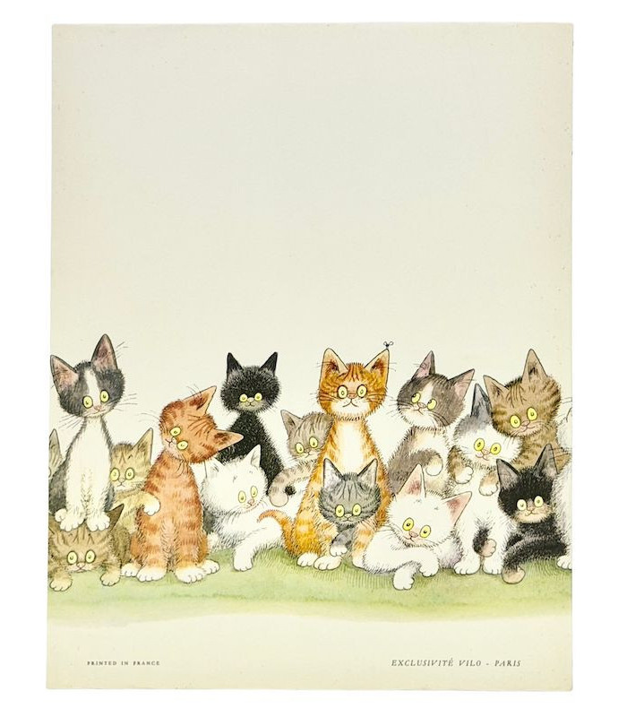 MERY (Docteur F.) - Entre chats - DUBOUT (Albert)