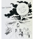 SAHIB - La Marine, croquis humoristiques.  Marins et navires, anciens et modernes