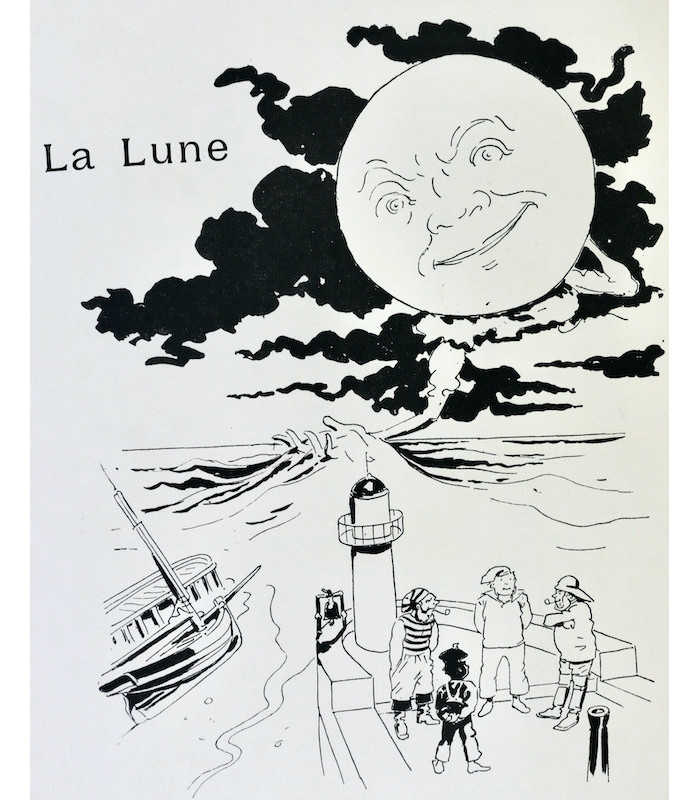 SAHIB - La Marine, croquis humoristiques.  Marins et navires, anciens et modernes