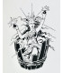 SAHIB - La Marine, croquis humoristiques.  Marins et navires, anciens et modernes
