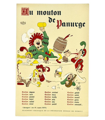DUBOUT (Albert) - Au Mouton de panurge