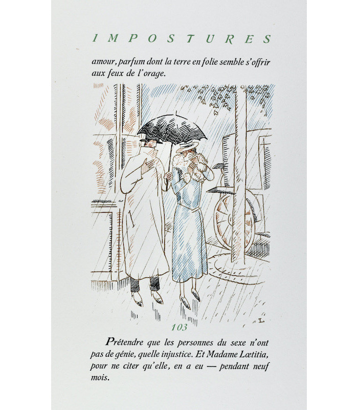 TOULET (Paul-Jean) - Les Trois Imposture - LABOUREUR (Jean-Émile)