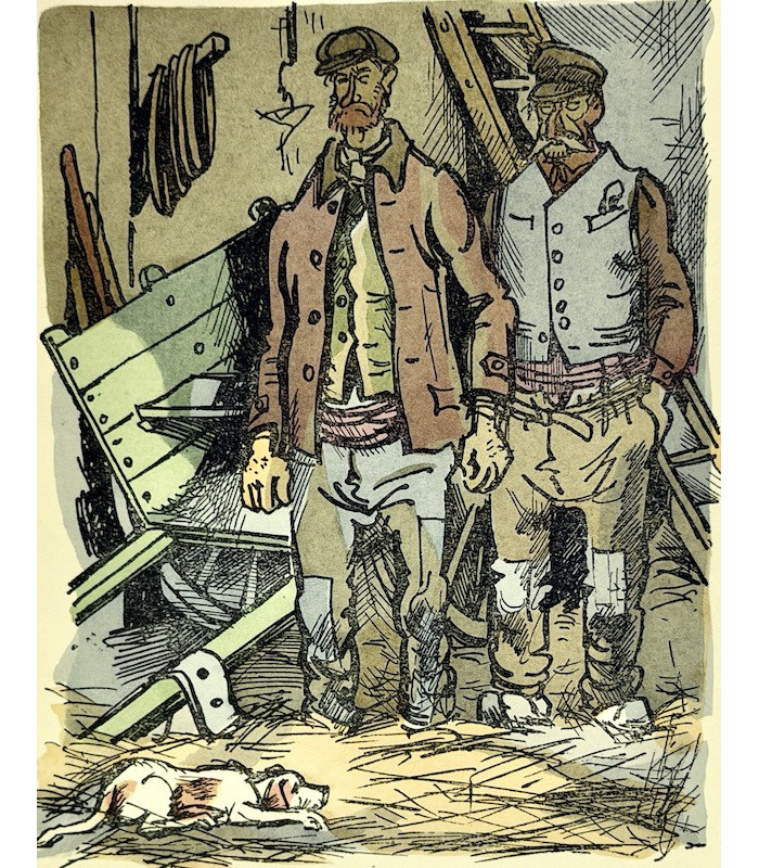 PERGAUD (Louis) - Le Roman de Miraut. Chien de chasse - COLLOT (André)