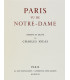 JOUAS (Charles) - Paris vu de Notre-Dame