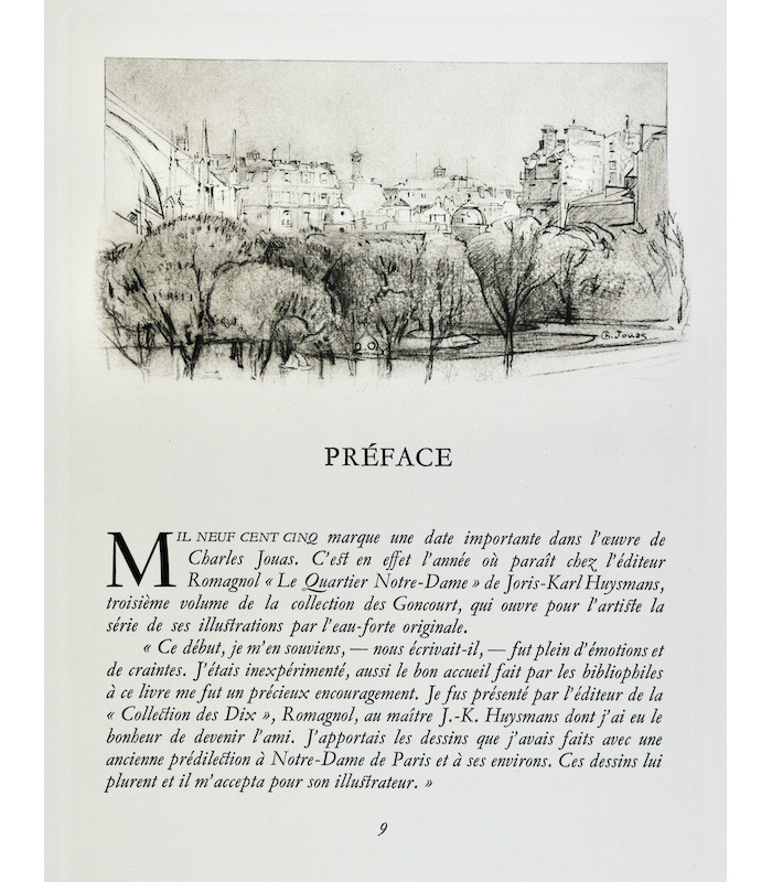 JOUAS (Charles) - Paris vu de Notre-Dame