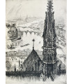 JOUAS (Charles) - Paris vu de Notre-Dame