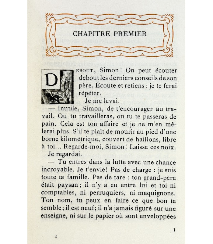 GIRAUDOUX (Jean) - Simon Le Pathétique - DAVID (Hermine)