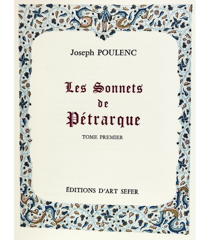 PÉTRARQUE - Les Sonnets de Pétrarque - PARDIGON (Dominique)